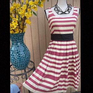 Anthropologie CoreylynnCalter Caranday striped dress size 6